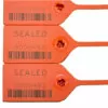 Adjustable Barcode Pull Tight Security Seal, Numbered 100/pkg.