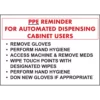 PPE Reminder sign | Maxpert Medical
