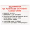 PPE Reminder, Window Cling