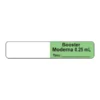Vaccine Syringe Flag Labels - Booster Moderna 0.25 mL